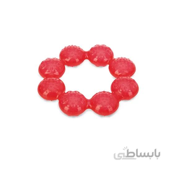 دندانگیر حلقه ای قرمز نابی Nuby