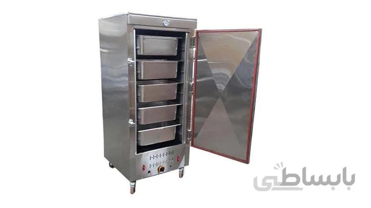 دستگاه بخار پز صنعتی گازی ایستاده مدل GM02