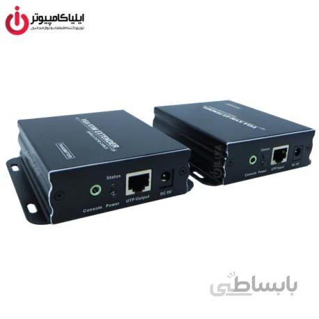 افزایش دهنده 300 متری کابل VGA و USB2 لایمستون مدل LS-VKE300