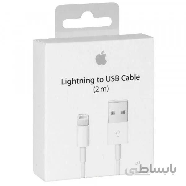 کابل اصلی لایتنینگ مناسب برای گوشی های اپل ا Original Apple Lightning to USB Cable 1m
