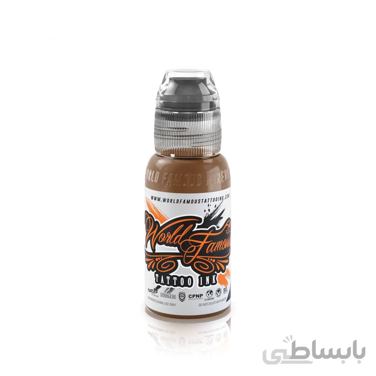 رنگ تاتو وردفیمس قهوه ای عسلی(ساحارا)World Famous sahara