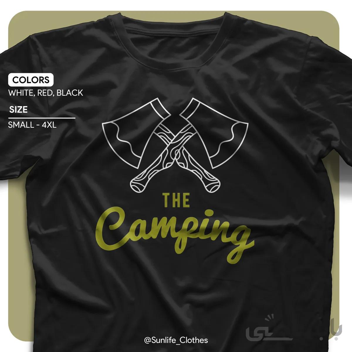 تیشرت طرح جدید Camping