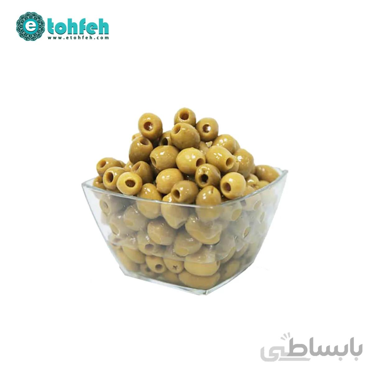 زیتون کنسروی بی هسته ممتاز