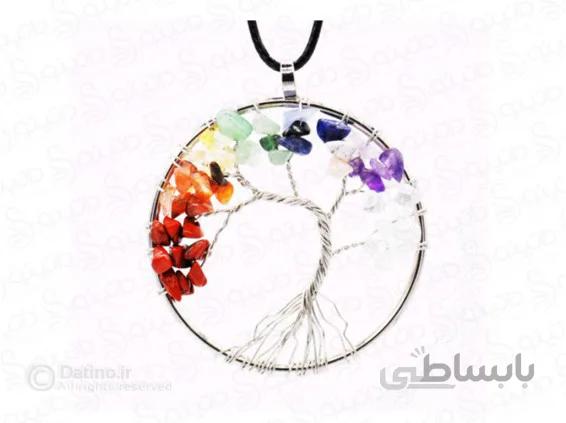 گردنبند درخت هفت چاکرا 12289