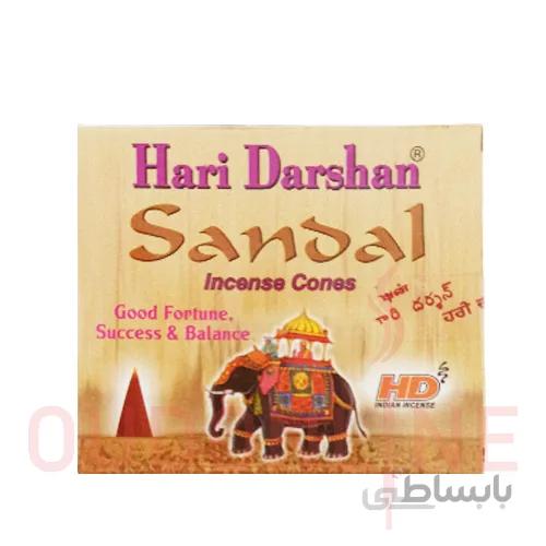 عود خوشبو کننده مخروطی هاری دارشان HD مدل صندل Sandal