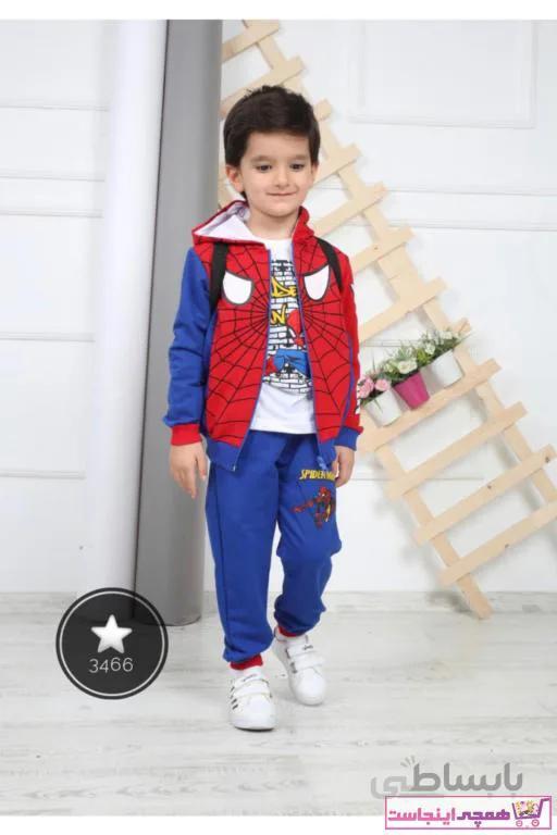 ست لباس بچه گانه شیک مجلسی برند SPIDERMAN رنگ قرمز ty85158025