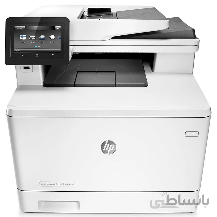 پرینتر چندکاره لیزری رنگی اچ پی مدل LaserJet Pro MFP M477fnw ا HP Color LaserJet Pro MFP M477fnw Printer