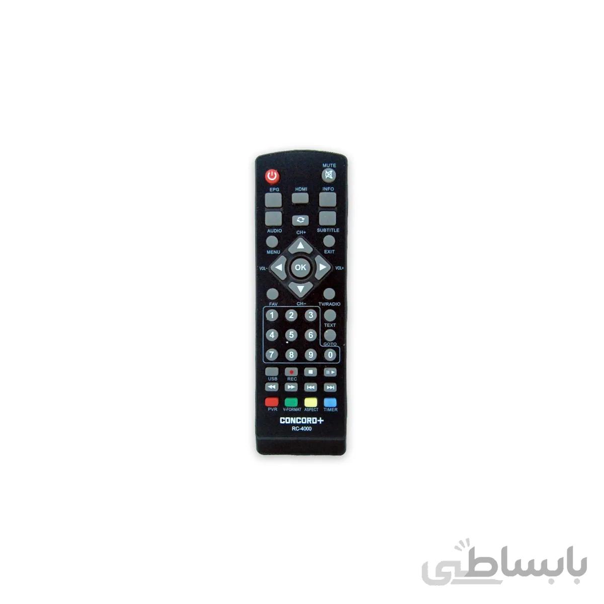 کنترل گیرنده دیجیتال کنکورد پلاس CONCORD+ مدل RC 4000