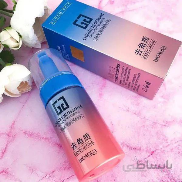 فوم لایه بردار حبابی شکوفه گیلاس BIOAQUA