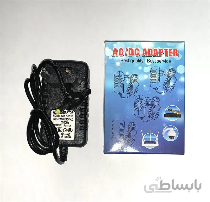 آداپتور مودم۹ولت ۱آمپر دی لینک/تی پی لینک دو سوکت ا Adapter modem 9v 1a dlink/tplink