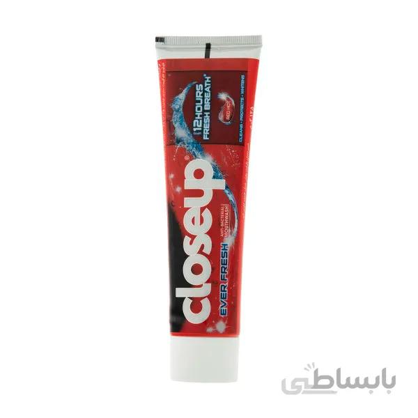 خمیر دندان کلوز آپ سری Ever Fresh مدل Red Hot مقدار 125 گرم ا Close Up Ever Fresh Red Hot Toothpaste 125g کد 443764
