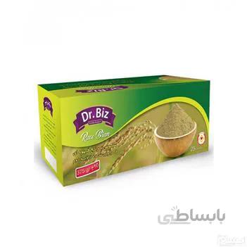 سبوس برنج قهوه ای دکتر بیز DR.BIZ بسته 25 عددی (لاغر کننده ، درمان ریزش مو) ا Brown rice slimming bran Dr. Biz DR.BIZ (pack of 25)