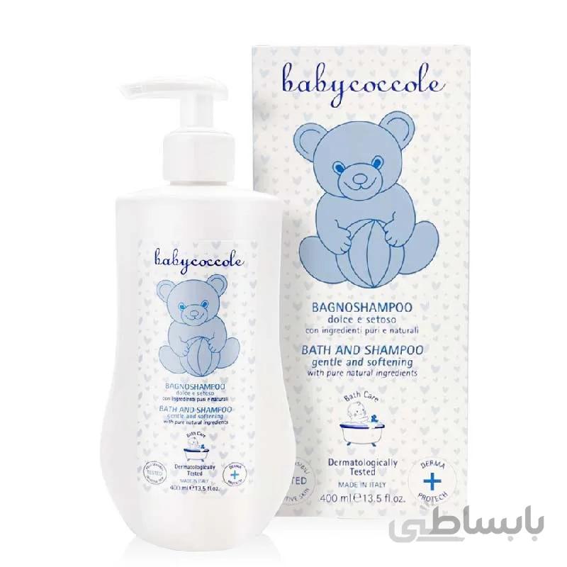 شامپو سر و بدن بی بی کوکول 400 میل Babycoccole