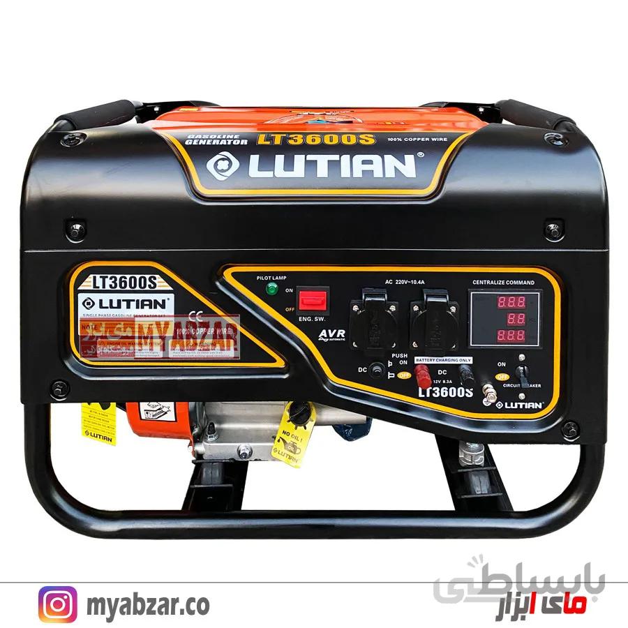 موتور برق لوتین 3500 وات مدل LUTIAN LT3600S