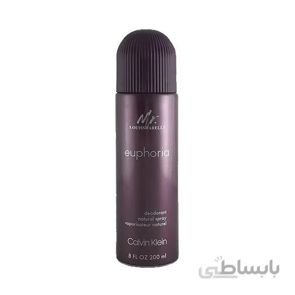اسپری زنانه مستر لوئیس وارلی مدل Mr Louisswarelli Calvin Klein Euphoria