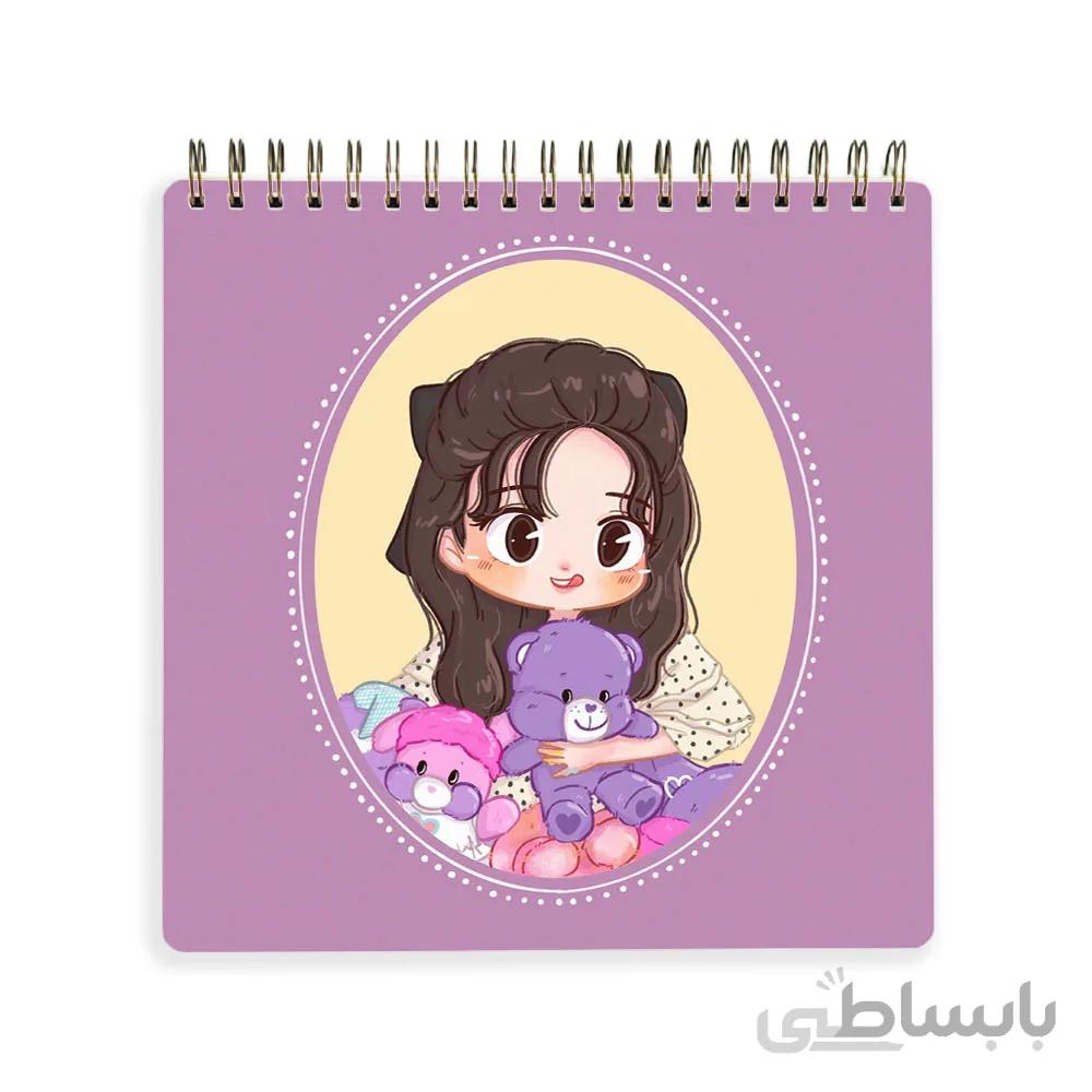 دفترچه يادداشت black pink کد 10100216