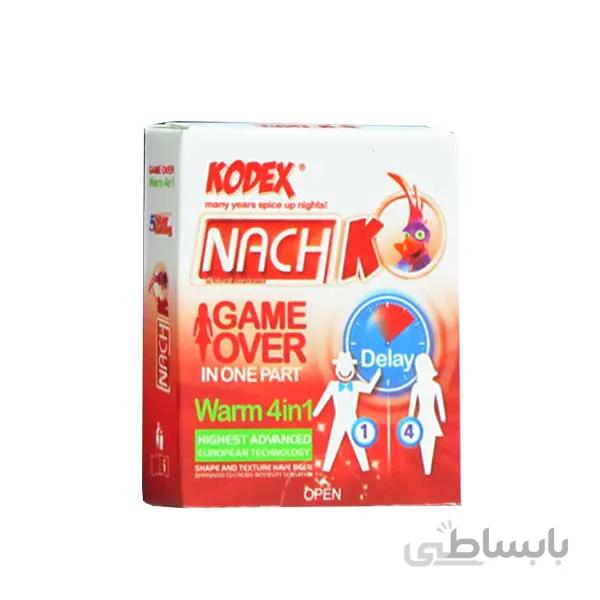 کاندوم کدکس مدل Game Over In One Part بسته 3 عددی