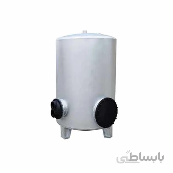 منبع کویل دار 2000 لیتری عمودی با ورق 6