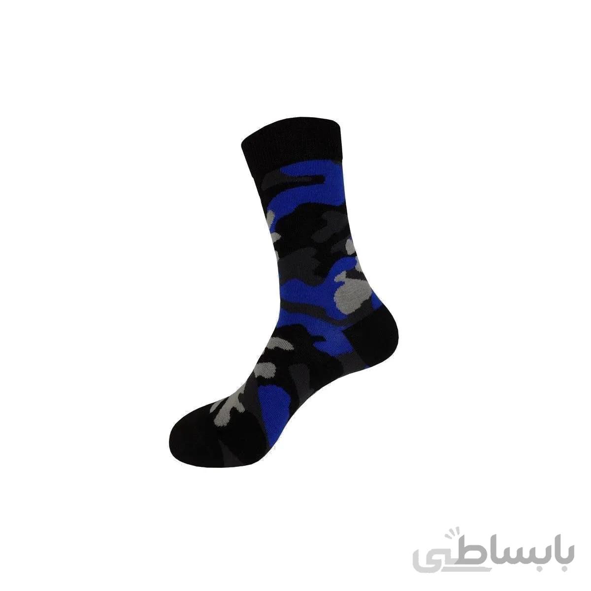 جوراب ساقدار چیریک آبی برند پاتریس 1 جفت