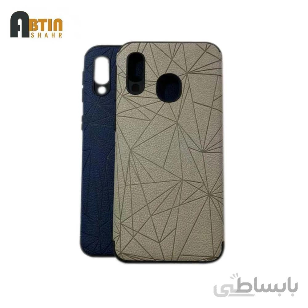 کاور طرح چرمی گوشی سامسونگ A40