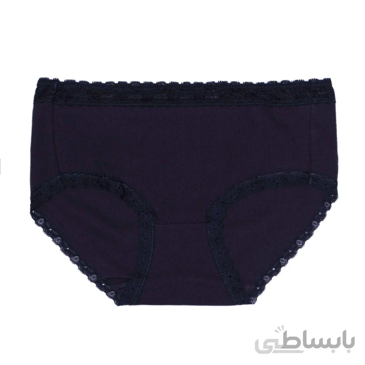 شورت کبریتی لبه گیپور بسته دو تایی