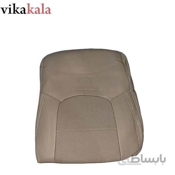 روکش صندلی لندکروز تمام چرم کرم ا Toyota