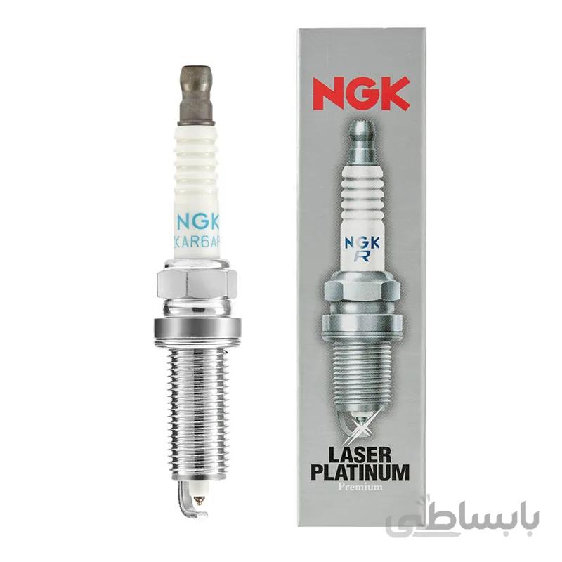 شمع خودرو انجیکا NGK مدل LZKAR6AP-11 6643 پلاتینیوم لیزر یورو ۴ (اصلی)