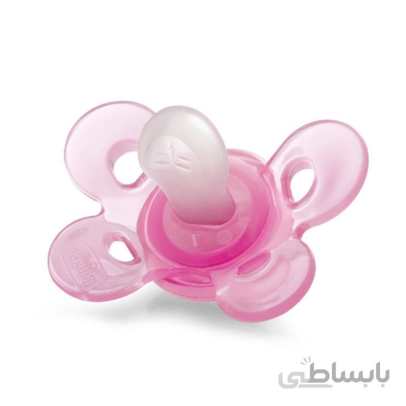 پستانک فیزیوکامفورت دخترانه چیکو