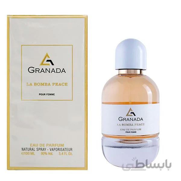 عطر زنانه گرانادا GRANADA مدل لابومبا پیس LA BOMBA PEACE حجم 100 میل