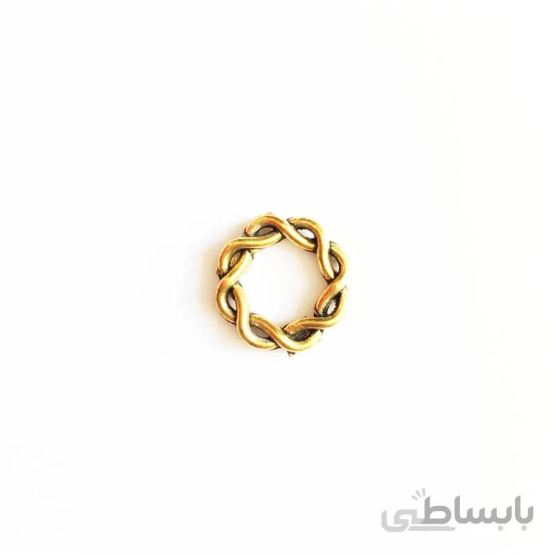 خرج کار طلایی رنگ 15mm بسته 3 عددی