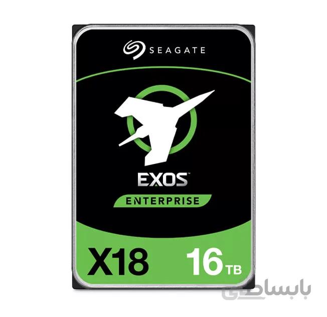 هارد اینترنال سیگیت سری Exos X18 مدل ST16000NM000J ظرفیت 16 ترابایت
