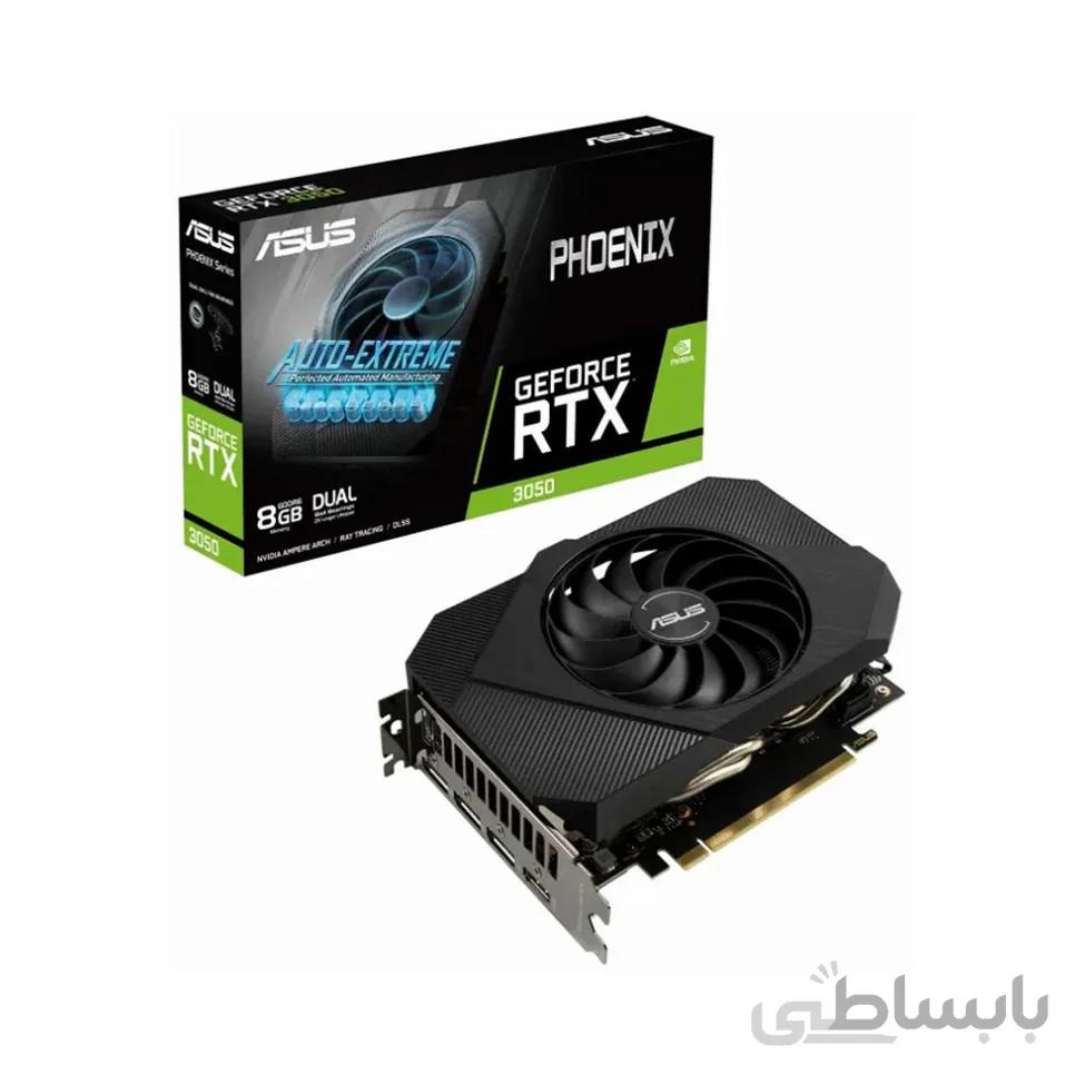 کارت گرافیک ایسوس مدل Phoenix Geforce RTX 3050 8GB