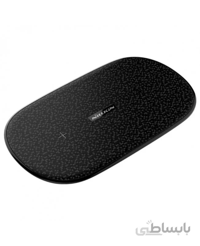 شارژر بی سیم دوتایی نیلکین Nillkin MC030 Double Shadows Fast Wireless Charging Pad ا Nillkin MC030 Double Shadows Dual Fast Wireless Charging Pad 10W
