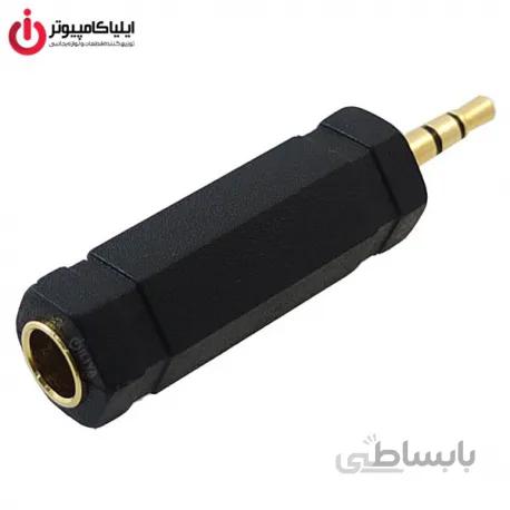 تبدیل کانکتور صدا 6.5 میلیمتری به 3.5 میلیمتری استریو دایو مدل MA66