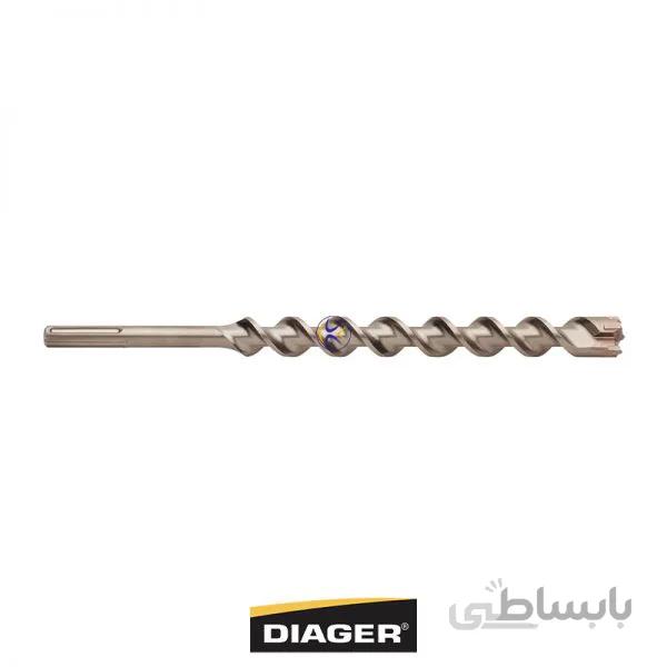 مته 5 شیار 12 طول 34 سانتی متر دیاجر DIAGER
