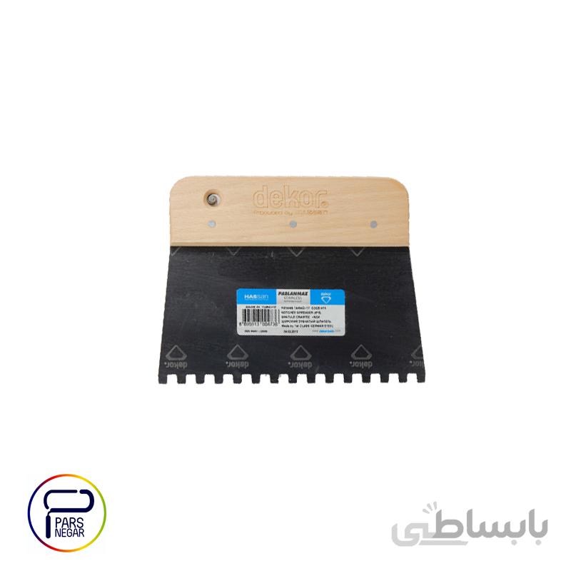 لیسه شانه ای فلزی دندانه متوسط دکور ۲۰ سانت