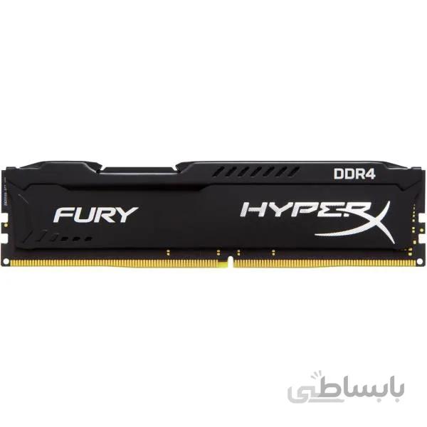 رم کینگستون مدل HyperX Fury DDR4 2400MHz CL15 ظرفیت 4