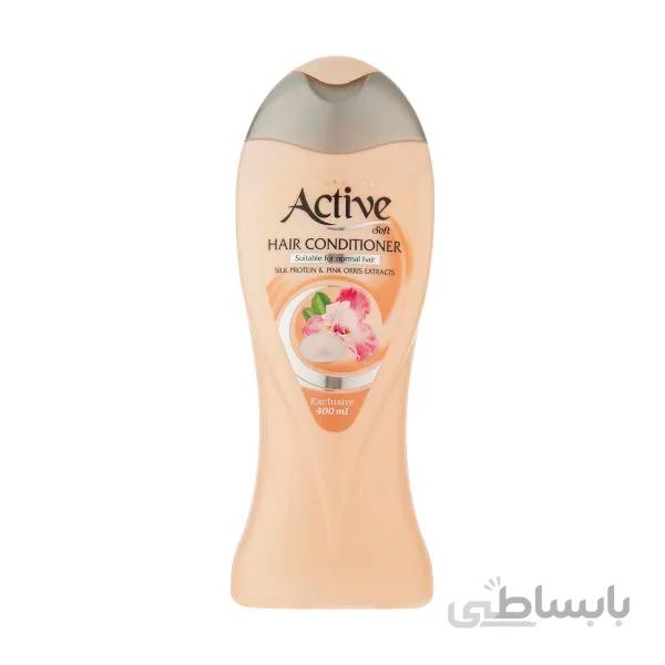 نرم کننده مو اکتیو موهای معمولی مدل Pink حجم 400 میلی لیتر – هفت قلم کالا