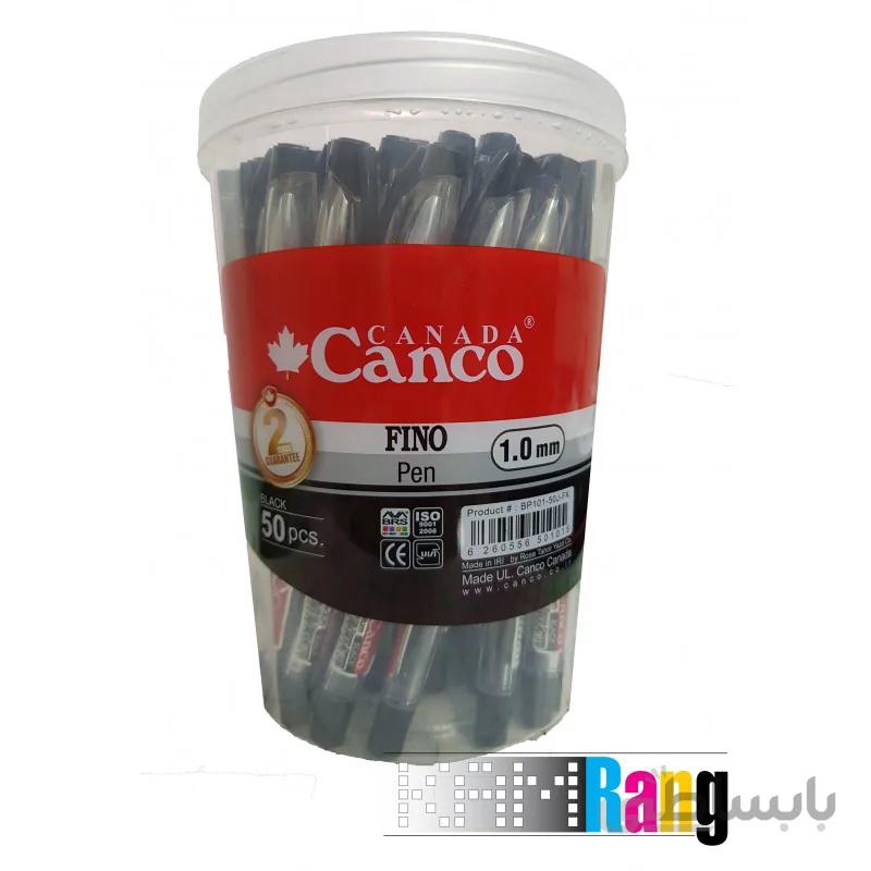 خودکار مشکی کنکو مدل FINO بسته 50تایی