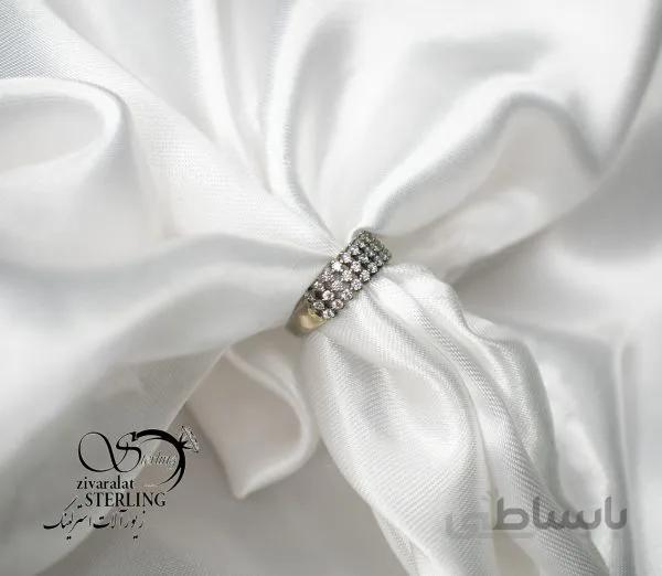 انگشتر نقره زنانه کد: 5315