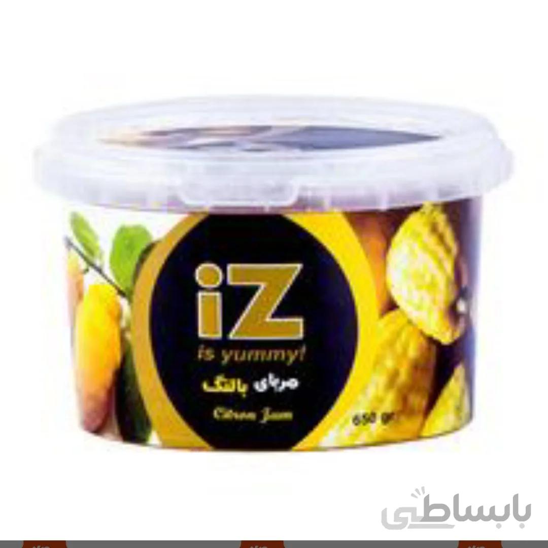 مربا بالنگ 650 گرمی سطلی ایز