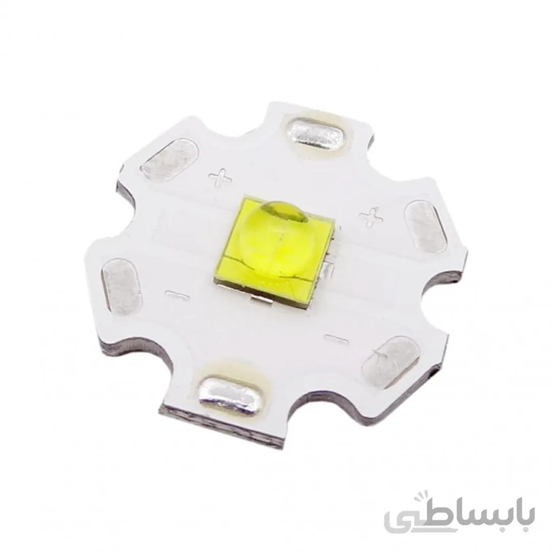 ال ای دی CREE سفید مهتابی 10 وات به همراه هیت سینک