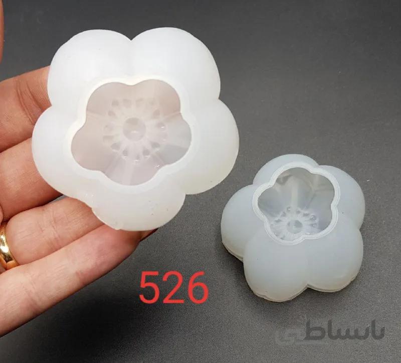 قالب سیلیکونی گل سه بعدی کد 526