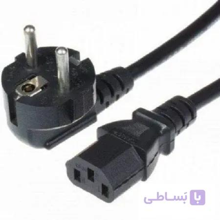 کابل برق سه پین منبع تغذیه کامپیوتر مدل PT-3 طول 1.5 متر