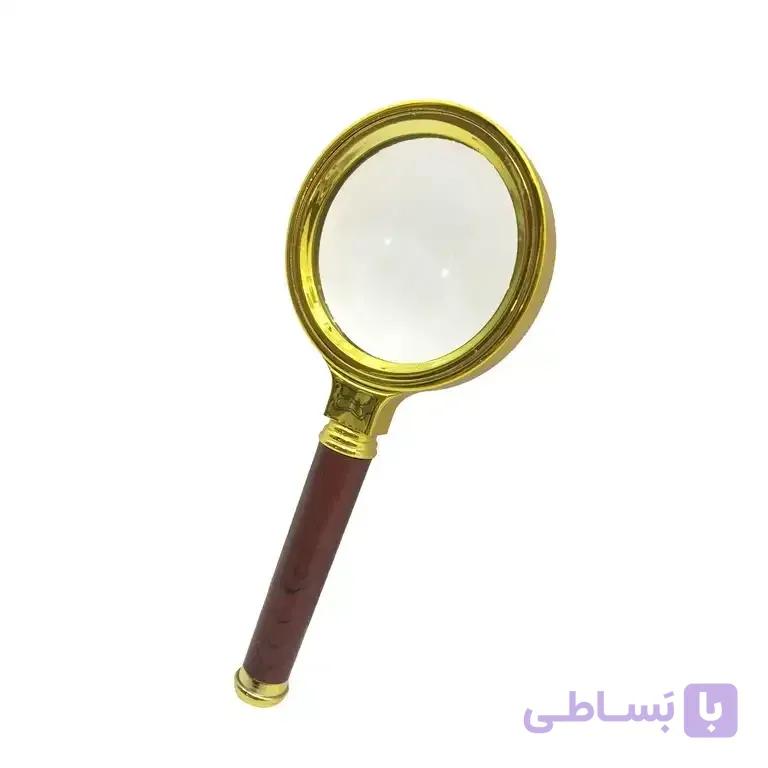 ذره بین دسته چوبی متوسط سایز 70 میلی متر