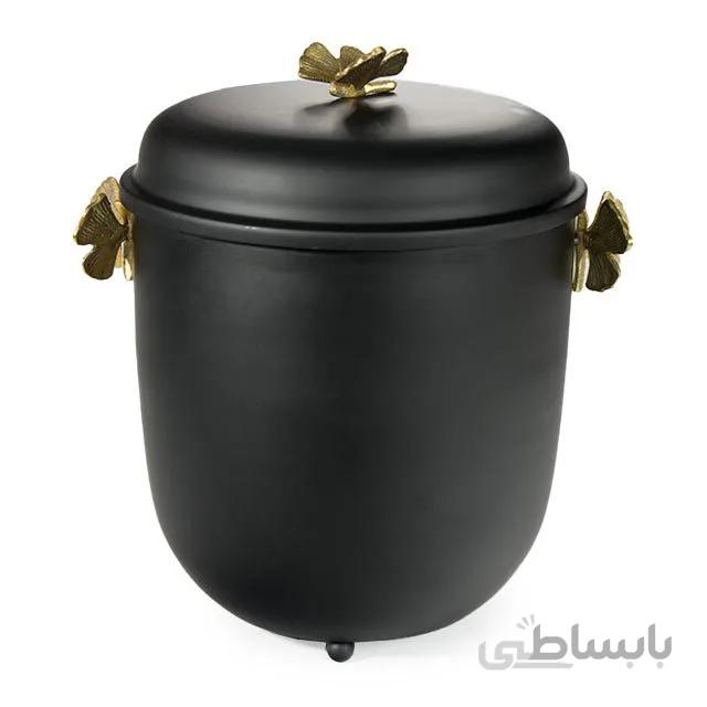 سطل خمره ای سالینو مدل پروانه مشکی کد M-422