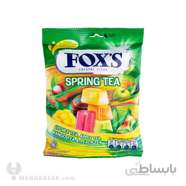 آبنبات فاکس چای بهاری Spring Tea : وزن 90 گرم