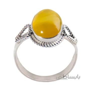 انگشتر نقره زنانه کد AW 025