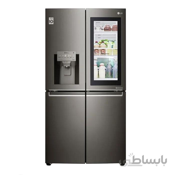 یخچال فریزر ساید بای ساید ال جی مدل X334 ا LG SIDE BY SIDE Refrigerators X334