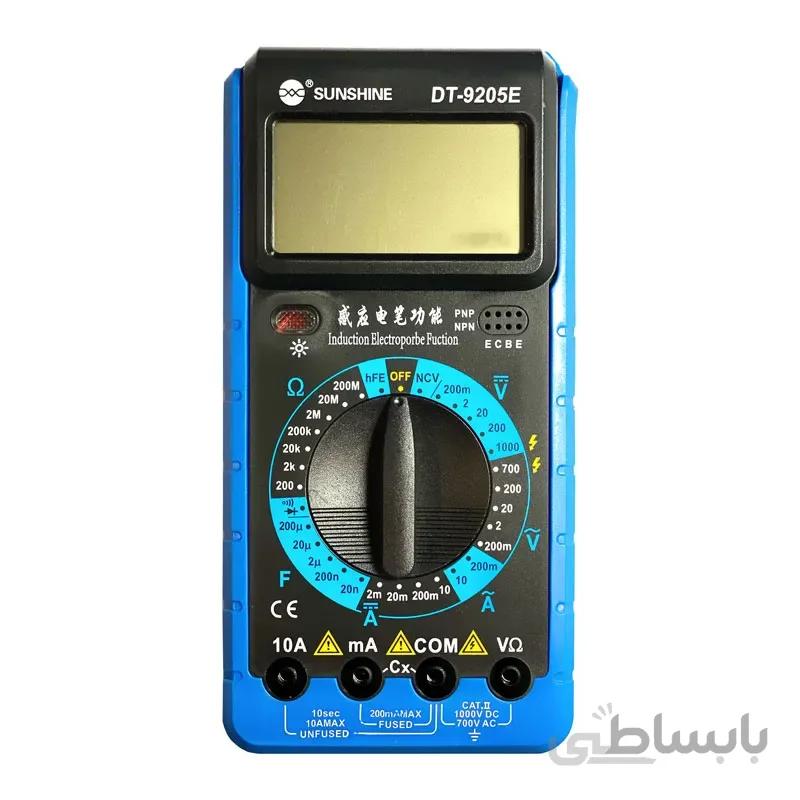 مولتی متر دیجیتال SUNSHINE DT-9205E